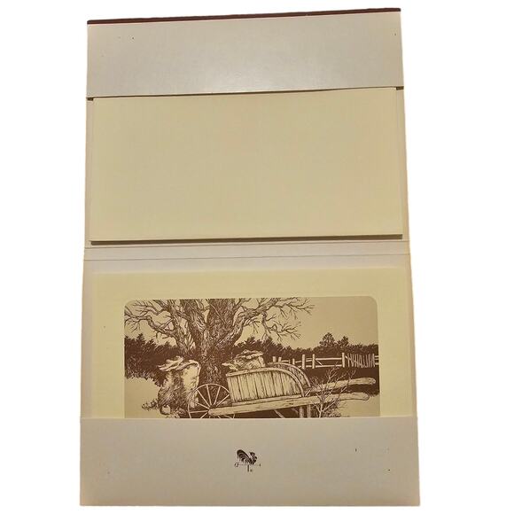 Vintage Current Country Collection #165 4 Note Cards Blank + Envelopes (Gg72) - Picture 3 of 5
